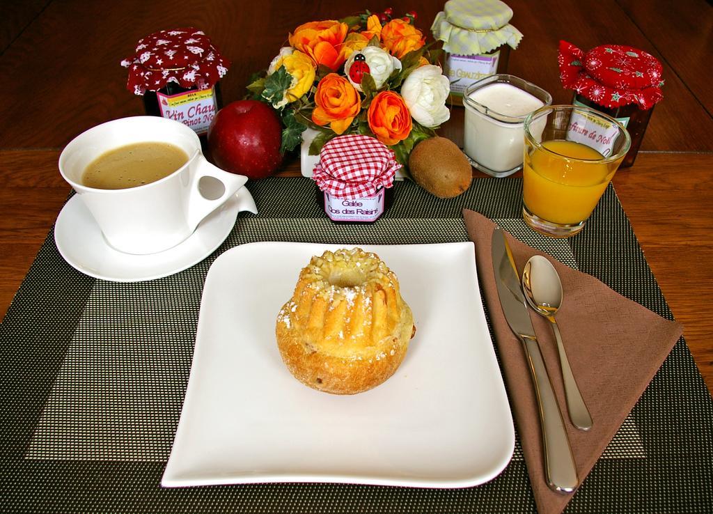 B&B Le Clos Des Raisins Бебльонайм Екстериор снимка