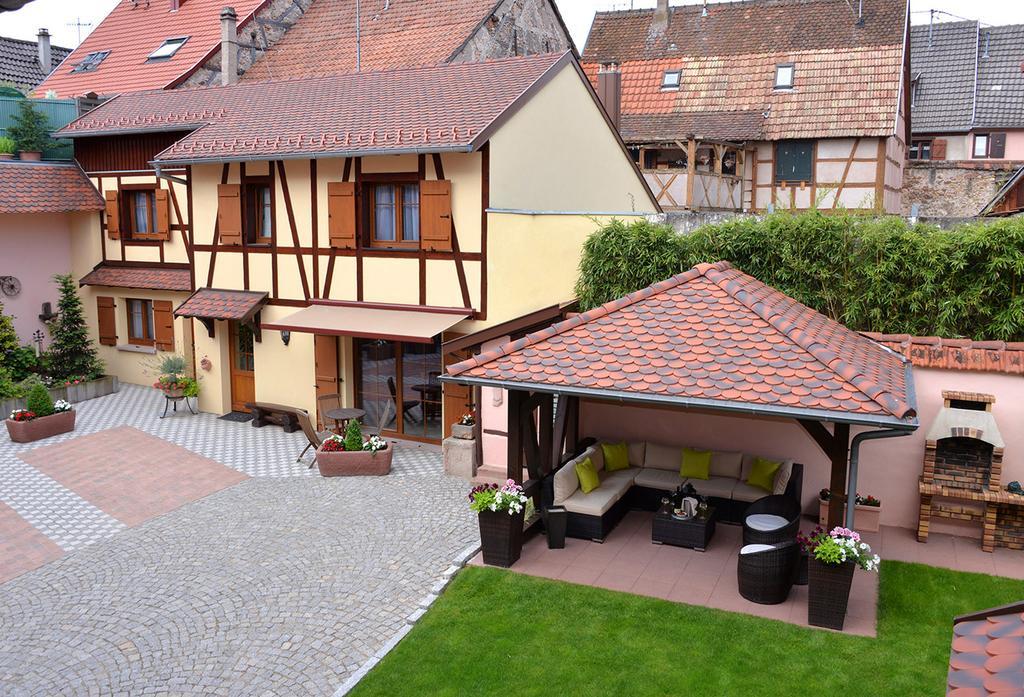 B&B Le Clos Des Raisins Бебльонайм Екстериор снимка