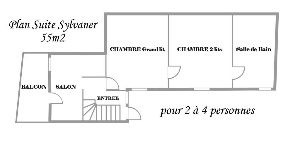 B&B Le Clos Des Raisins Бебльонайм Екстериор снимка
