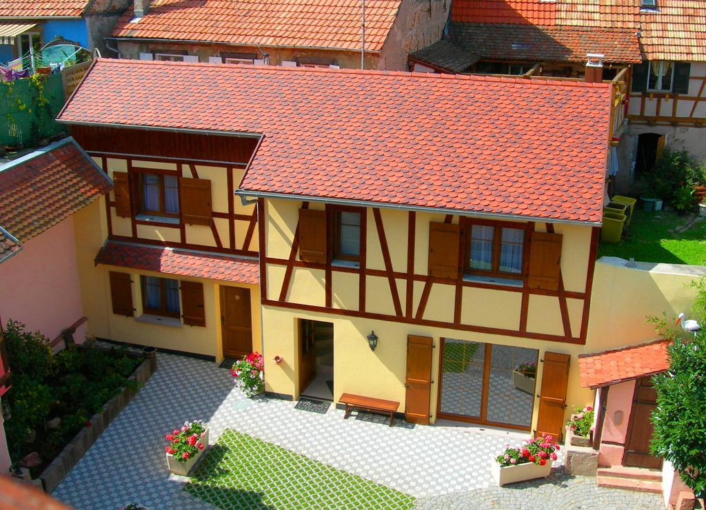 B&B Le Clos Des Raisins Бебльонайм Екстериор снимка